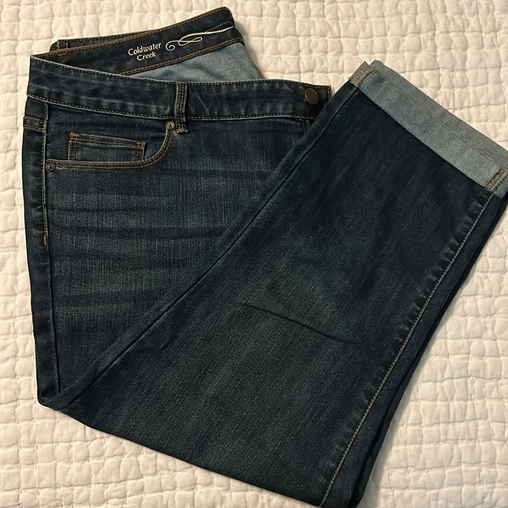 Coldwater Creek 5-Pocket Cropped Jeans
